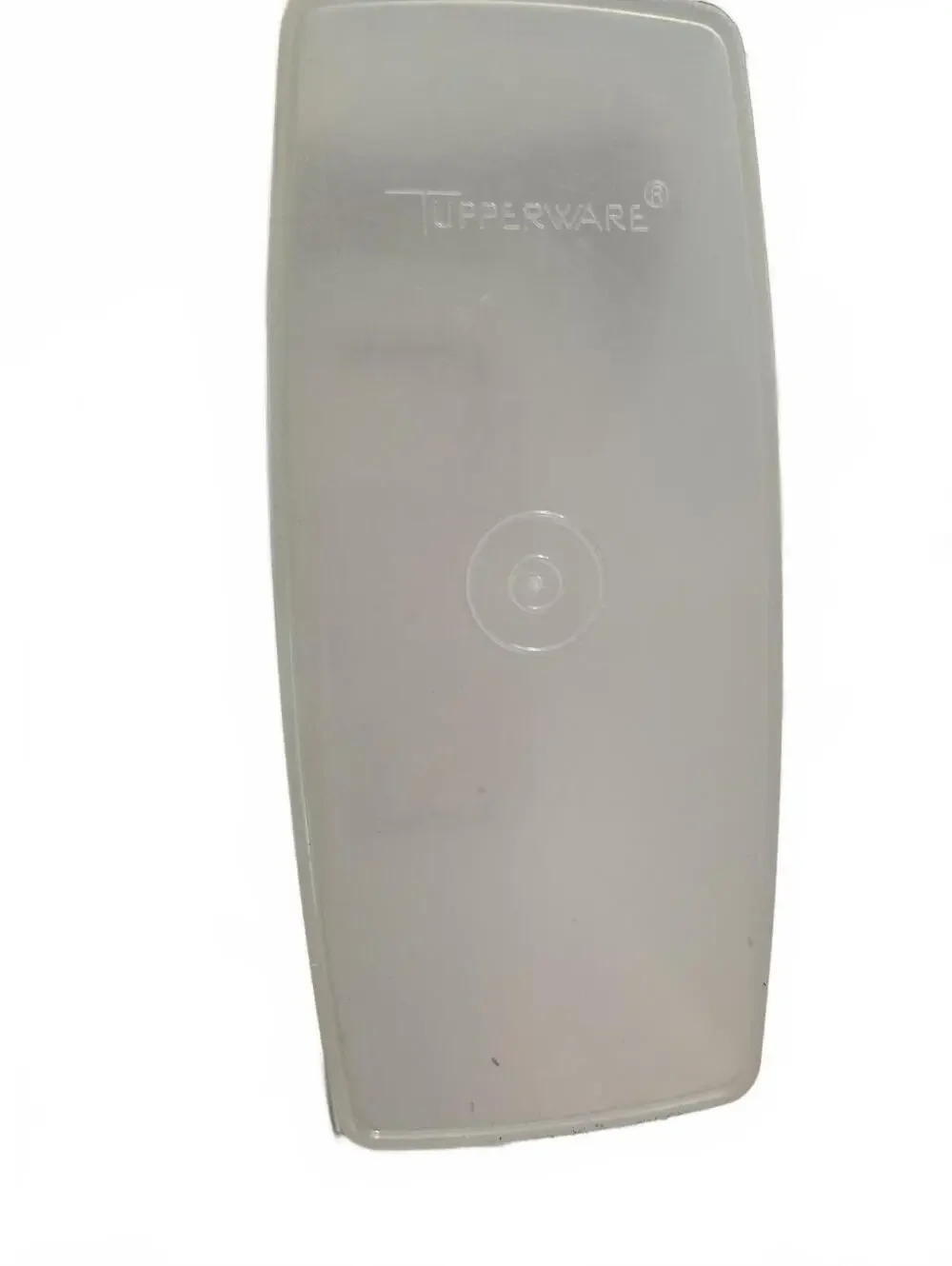 Tupperware Tall Rectangle Storage Container with Flip Cap Lid